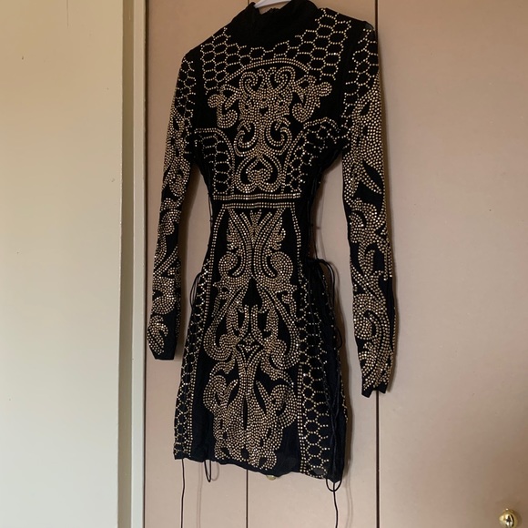 Sexy Sequin Mini Dress - Picture 6 of 8